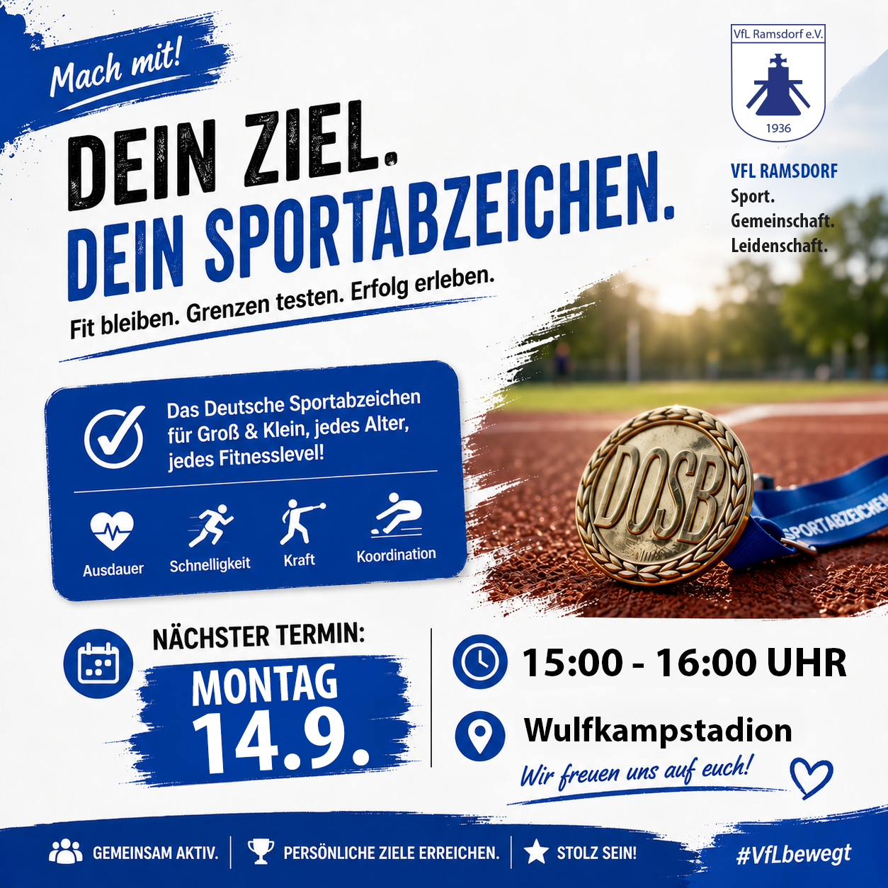 Instagram-Beitrag des VfL Ramsdorf