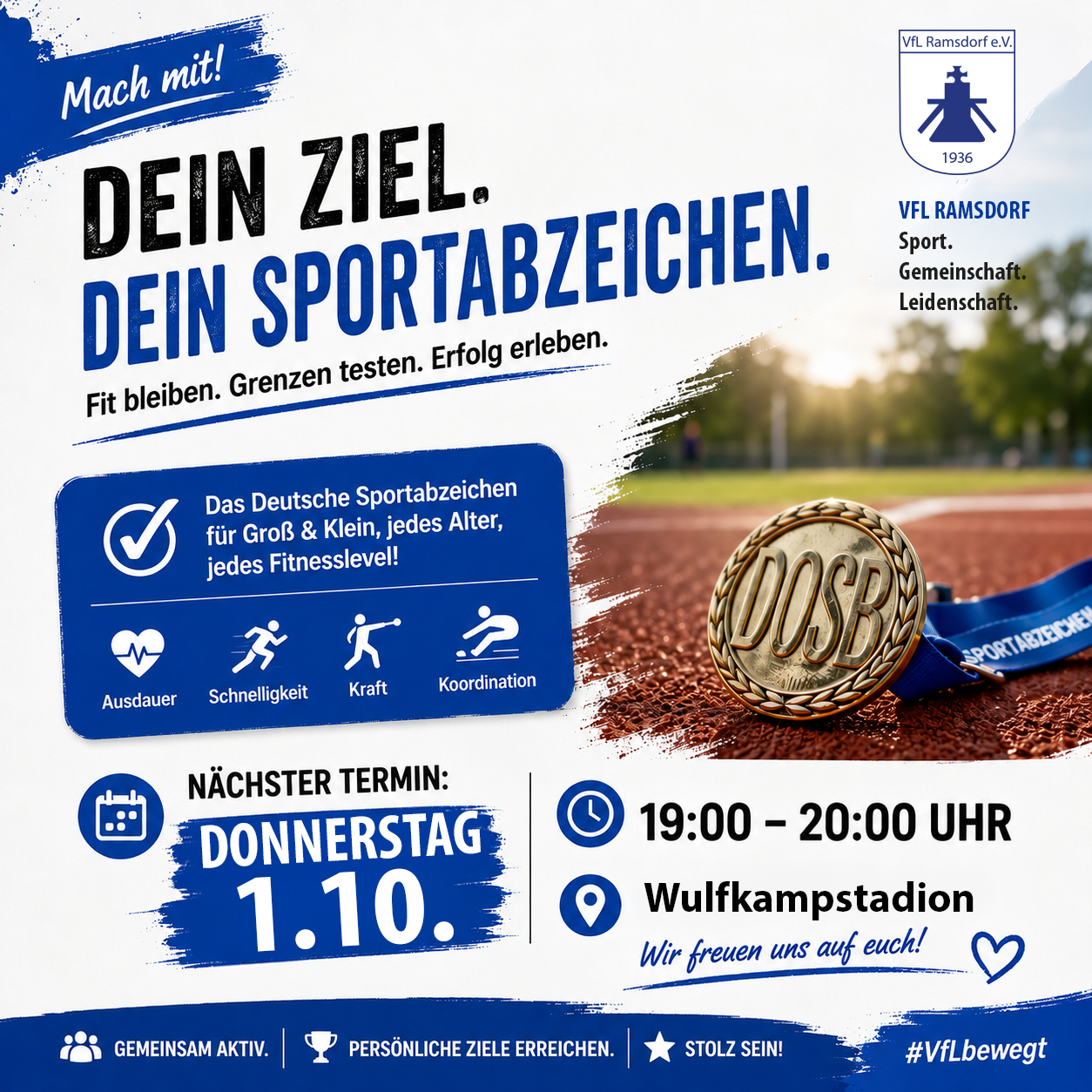 Instagram-Beitrag des VfL Ramsdorf